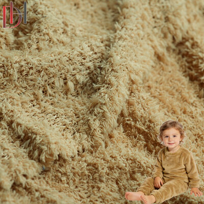 주문 97% 폴리에스터 트리코 플리스 원단 280gsm 헤비웨이트 방풍 online manufacture