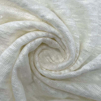 comprar Camiseta de ropa 100% de lino de tejido ligero de tejido simple online manufacture