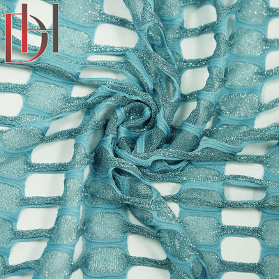 comprare 100% Poliestere Tessuto Jacquard Morbido Asciugatura Rapida Tessuto Gonna Bikini in Cotone con Fori online manufacture