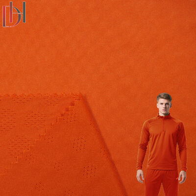 Buy Soft 100% Polyester Shirt Clothing Fabric Quick Dry Jacquard Clothing Fabric online manufacture