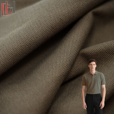 kaufen Antistatischer atmungsaktiver 100% Baumwollstoff für Polo-Shirts / T-Shirts mit Perlenbesatz online manufacture