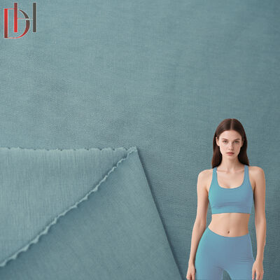 kupować 470,5% Lycell 47,5% Baweł 5% Spandex Tricot Fabryka tkanin sportowych online manufacture