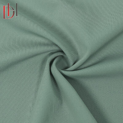 Buy High quality 220 GSM Double Faced 80%  Polyester 20% Spandex Stretch Jacquard Rib Yoga Shirt Clothing Fabric online manufacture