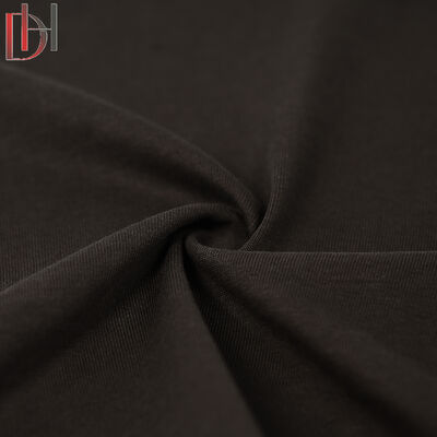 Buy 100% Cotton Moisture-Absorbent Wrinkle Resistant Abrasion-Resistant Blackout Rib 270g Jersey Polo T-Shirt Fabric online manufacture