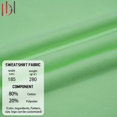 comprar Fábrica 280GSM Tejido camisa textil de poliéster uniforme camisa de algodón con capucha online manufacture