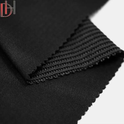 kaufen Herstellung von einfarbig gefärbtem Polyester-Textil, gerippt, hochwertiger Winter-Hoodie-Sweatshirt-Stoff online manufacture
