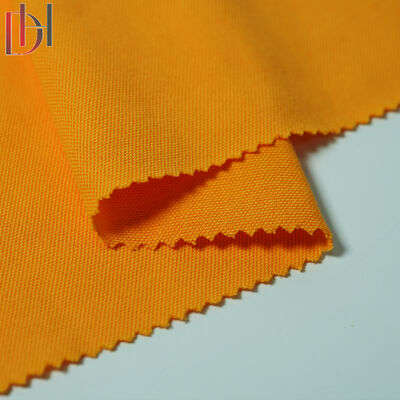buy Uniform Fabric Double Pique Knit 63% Cotton 37% Polyester Wrinkle Resistant online manufacture
