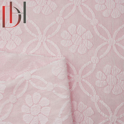 Acheter Vente à chaud résistant aux rides Floral Jacquard Tissu tricoté Facile soin Pour les jupes et les chemises de mode online manufacture