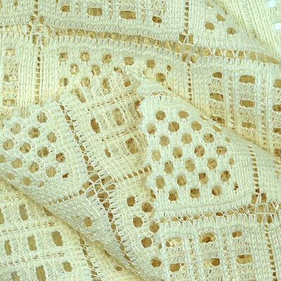 buy 167GSM Lightweight Open Mesh Jacquard Knit Fabric 100% Polyester For Summer Apparel online manufacture