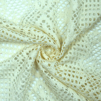 buy 100 Percent Polyester Elegant Lace Look Knit Jacquard Fabric For Ladies Summer Apparel online manufacture